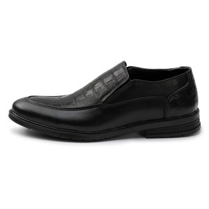 کفش رسمی مردانه چرم عطارد مدل چرم طبیعی کد SH360