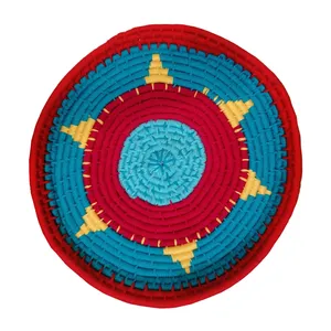 سینی حصیری مدل آذین کد NH1