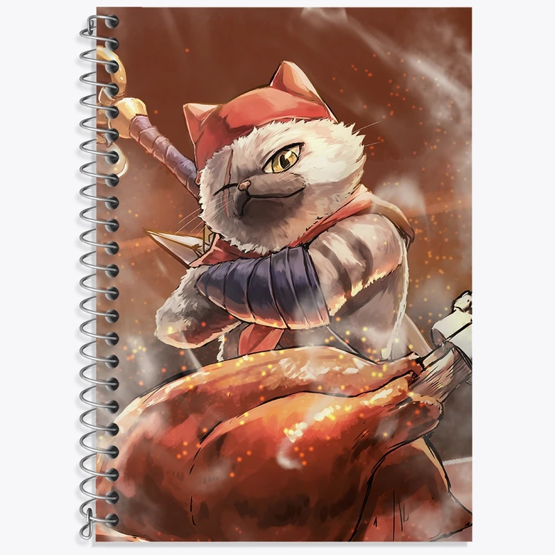 دفتر لغت 50 برگ خندالو طرح بازی شکارچی هیولا (Monster Hunter) کد 33249