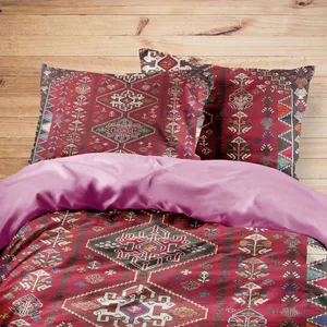 سرویس روتختی مدوپد طرح فرش شیراز مدل C-Shiraz14 یک نفره 4 تکه