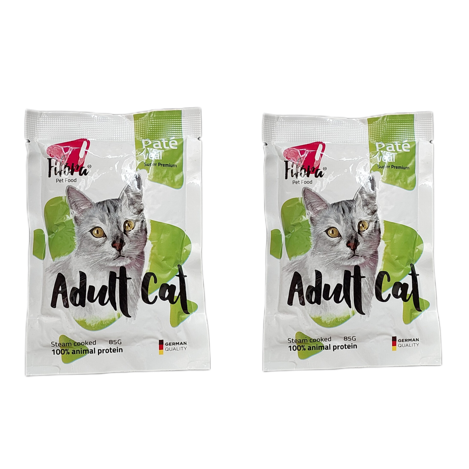 پوچ گربه فیفورا مدل گوساله وزن 85 گرم بسته 2 عددی