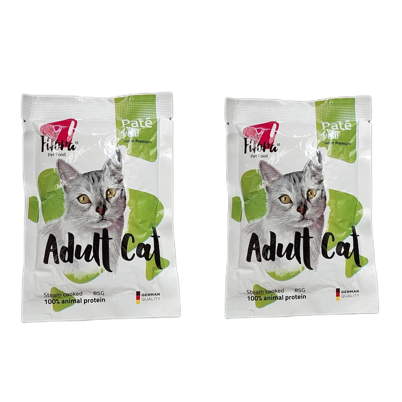 پوچ گربه فیفورا مدل گوساله وزن 85 گرم بسته 2 عددی