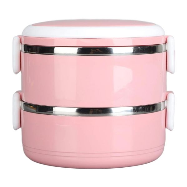 ظرف نگهدانده غذا مدل دو طبقه Lunch Box کد 1369n