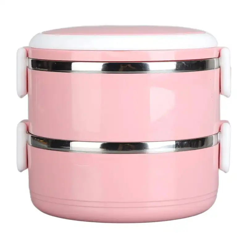 ظرف نگهدانده غذا مدل دو طبقه Lunch Box کد 1369n