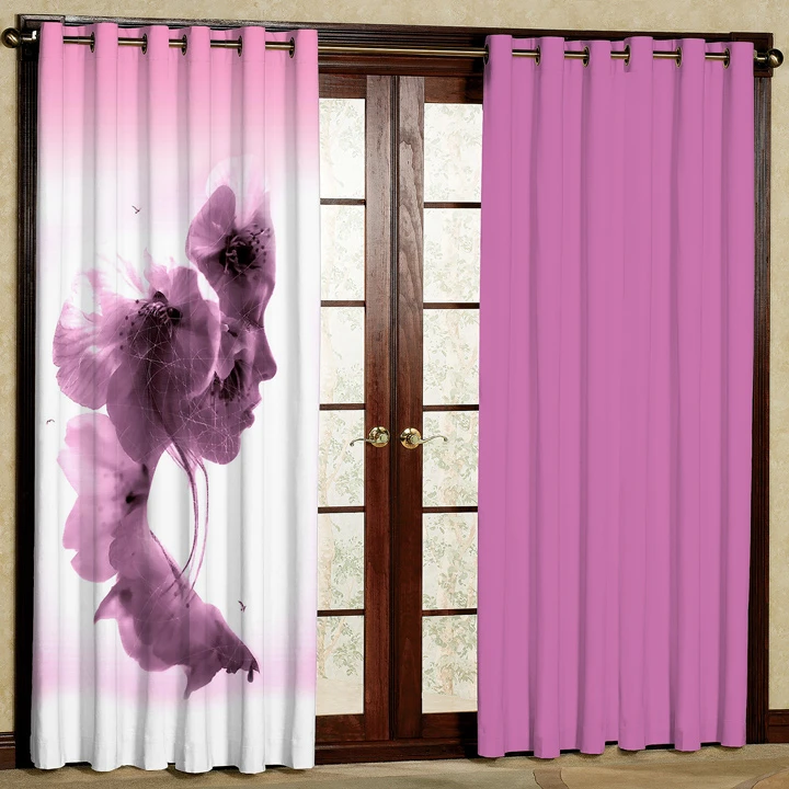 پرده پانچی کد 5254 سایز 280x140 سانتی متر