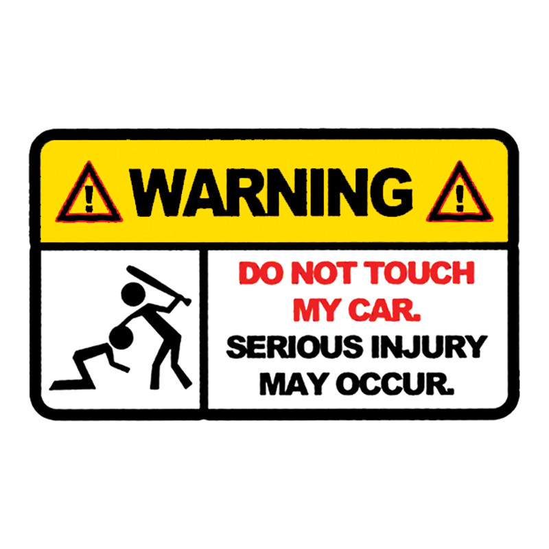 برچسب خودرو مدل warning کد 202