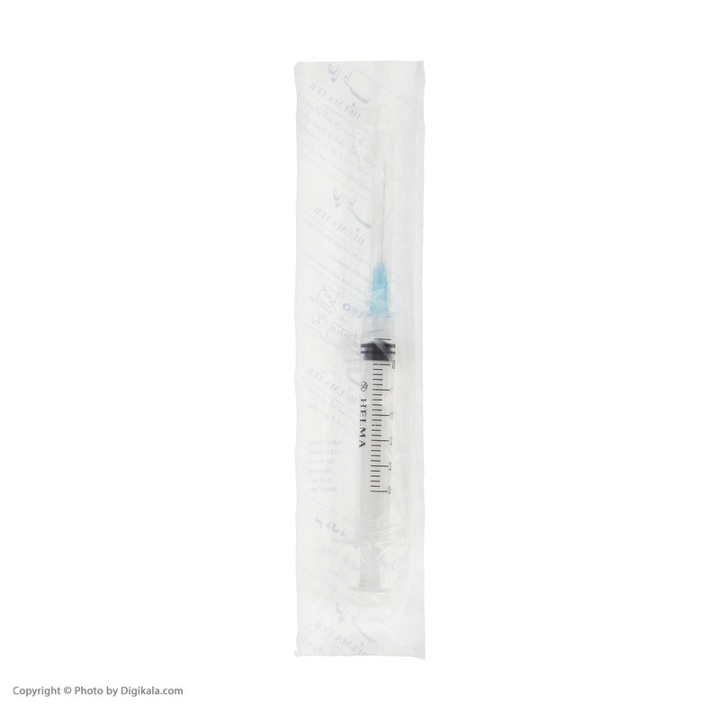 سرنگ 3 سی سی حلما طب مدل لوئرلاک بسته 400 عددی