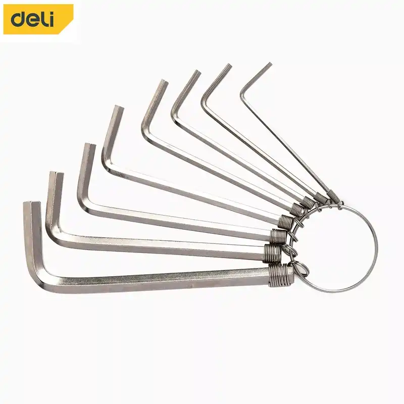 آچار آلن دلی مدل DL3080 بسته 8 عددی