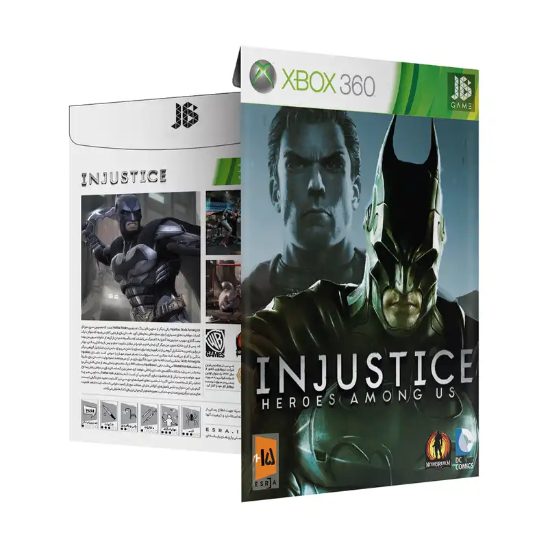 بازی Injustice مخصوص Xbox 360 نشر جی بی تیم