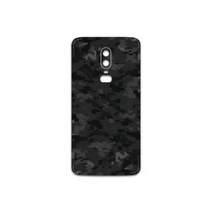 MAHOOT Night-Army-Pixel Cover Sticker for OnePlus 6