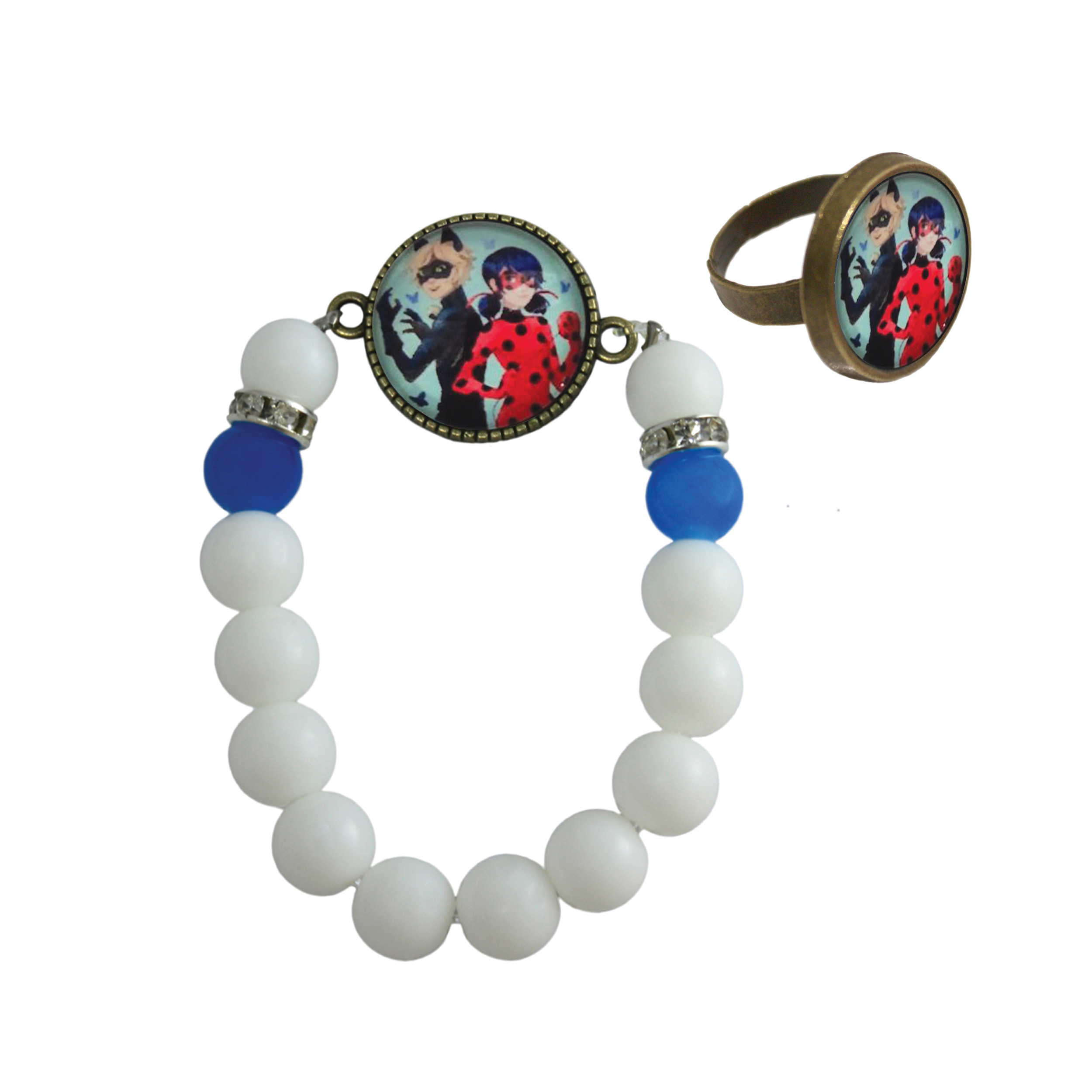 نیم ست دخترانه مدل کفشدوزکی و گربه