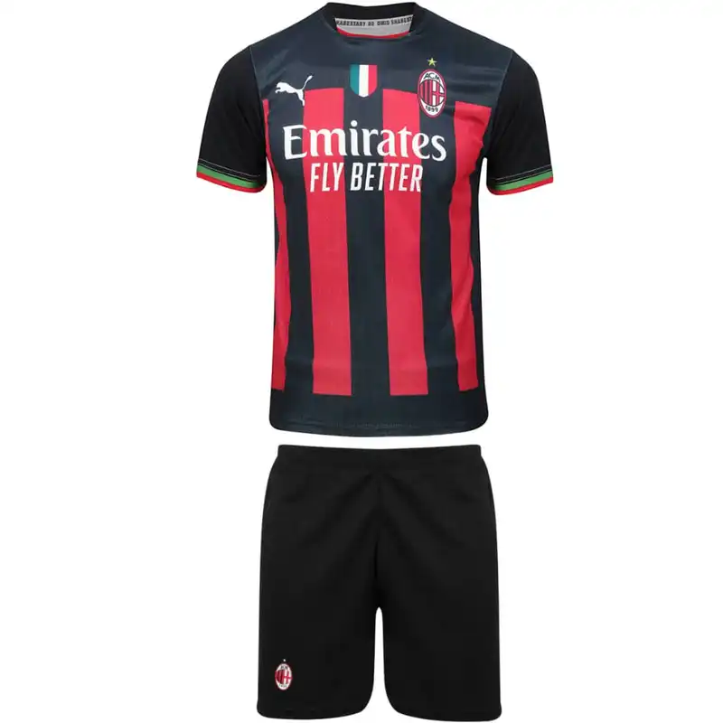 ست تیشرت آستین کوتاه و شلوارک پسرانه مدل آث میلان ابراهیموویچ