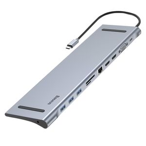 نقد و بررسی هاب11 پورت USB-C باسئوس مدل CATSX-G0G توسط خریداران
