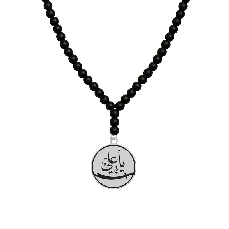 گردنبند هایکا طرح مذهبی شمشیر ذوالفقار و یا علی کد a.h 1195