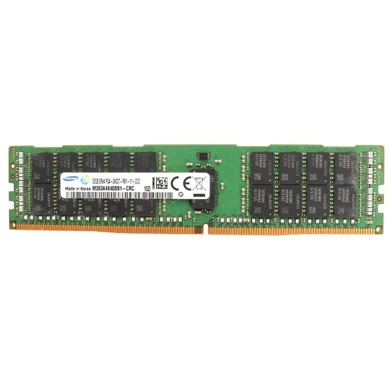 رم سرور DDR4 تک کاناله 2400 مگاهرتز سامسونگ مدل M393A4K40BB1 ظرفیت 32 گیگابایت