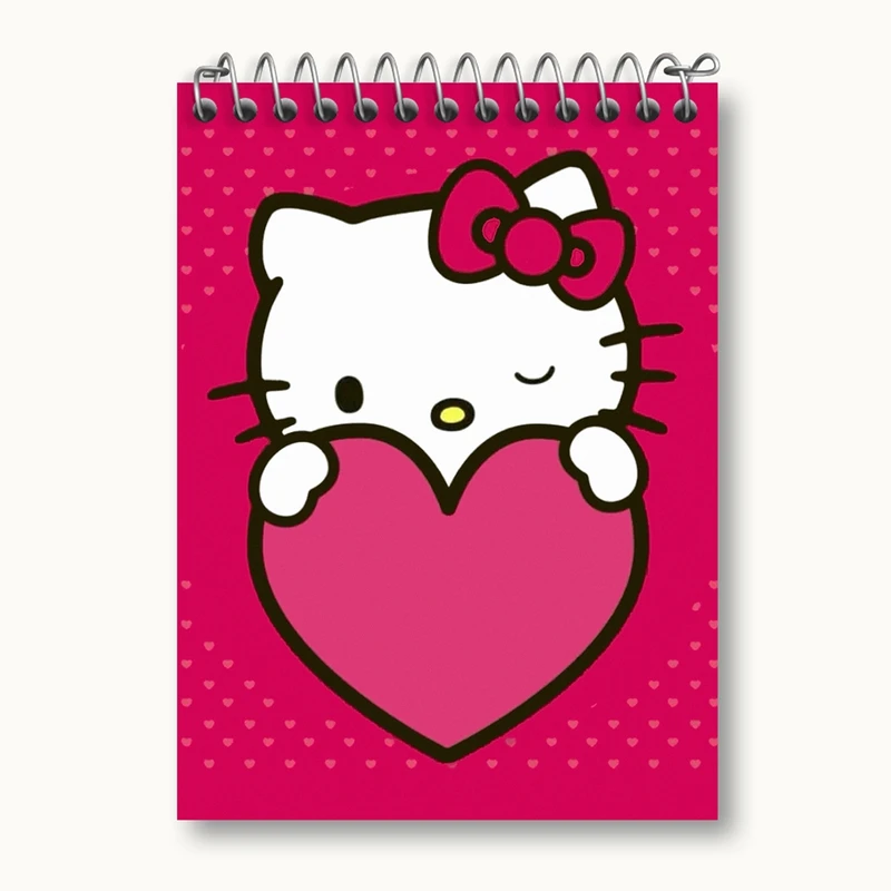 دفتر یادداشت 50 برگ خندالو مدل هلو کیتی Hello Kitty کد 2491