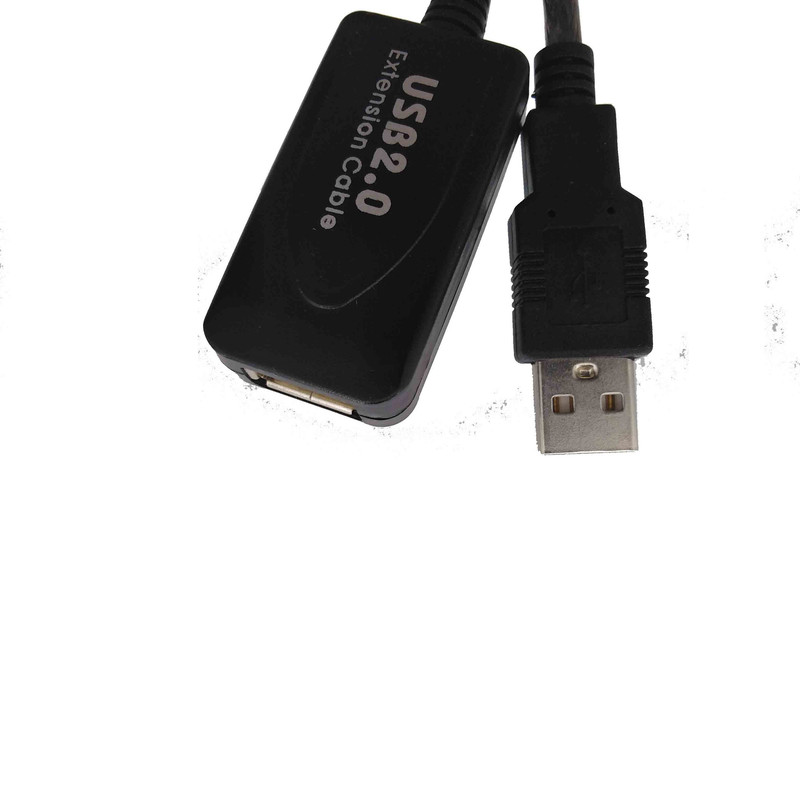 کابل افزایش طول USB شارک مدل تک بافر طول 20 متر