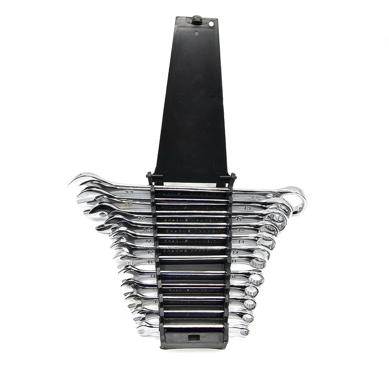 آچار یکسر تخت و یکسر رینگی اوکی مدل POWOLS کد 12 مجموعه 12 عددی