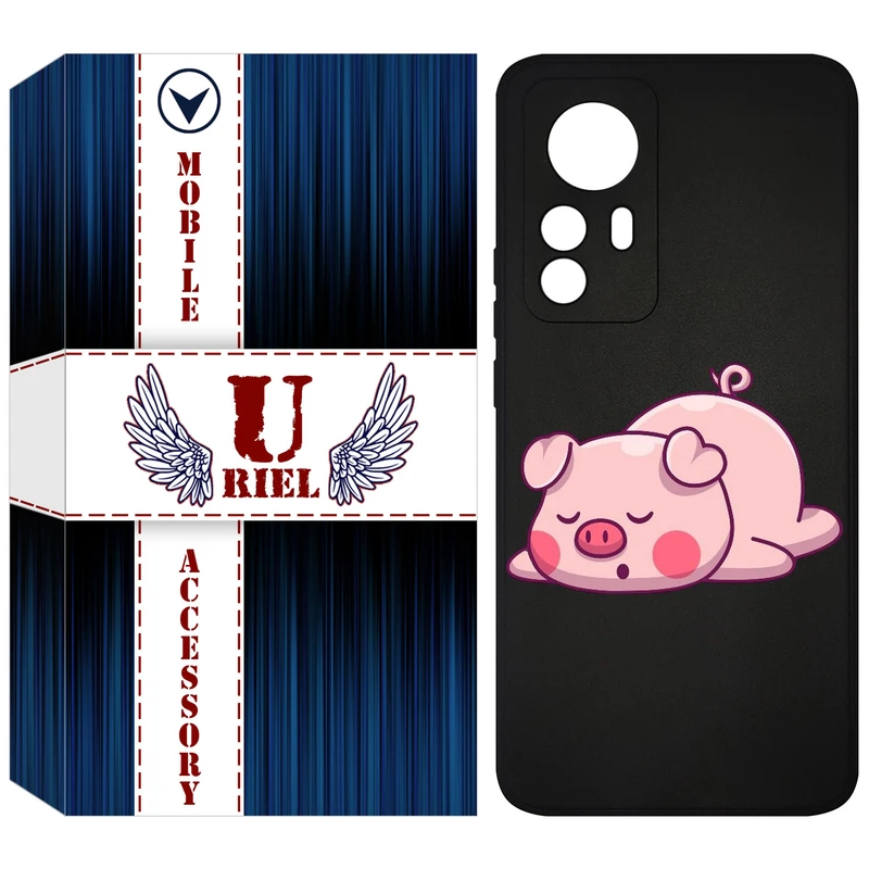 کاور یوریل قاب مدل KSH کد 42 طرح پیگی مناسب برای گوشی موبایل شیائومی 12T Pro / Redmi K50 Ultra