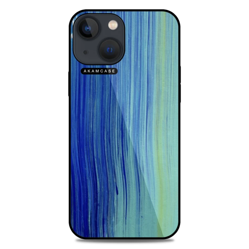 کاور آکام مدل AMC-WA13M-WATER COLOR-6 مناسب برای گوشی موبایل اپل iPhone 13 Mini