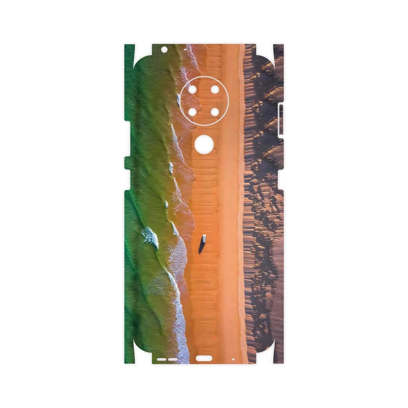 برچسب پوششی ماهوت مدل Beach and Green Sea-FullSkin مناسب برای گوشی موبایل نوکیا 3.4