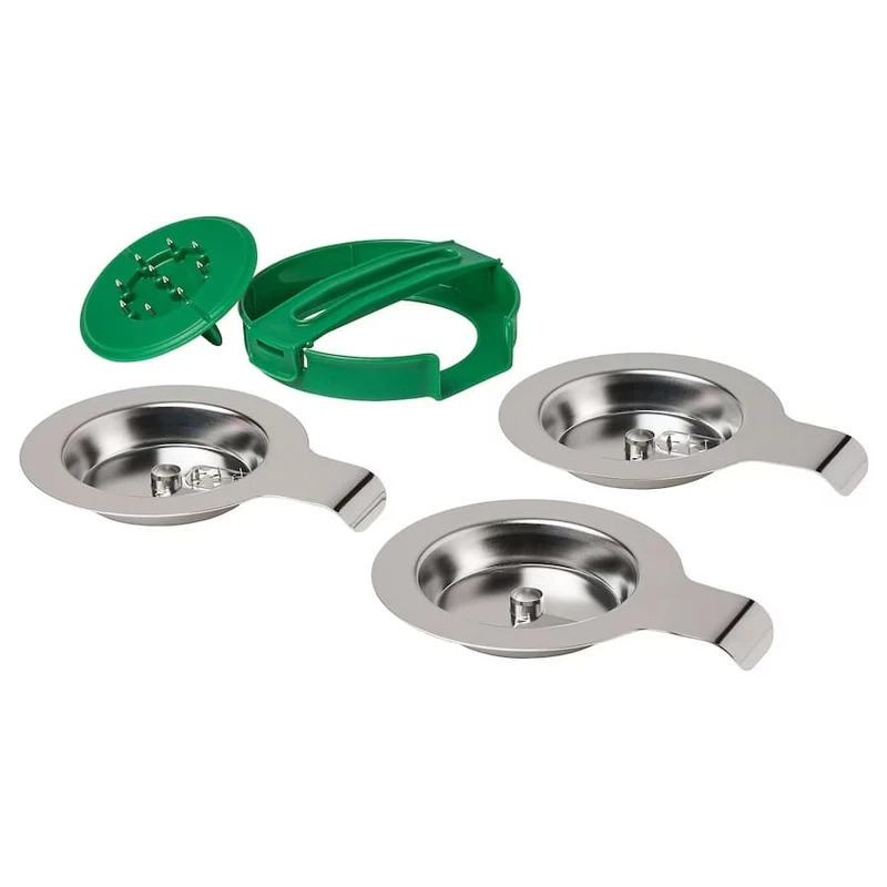 اسلایسر ایکیا مدل TABBERAS کد 53276  بسته 3 عددی به همراه دسته نگهدارده