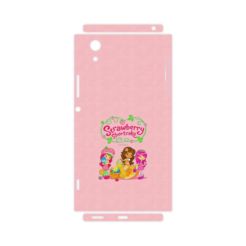برچسب پوششی ماهوت مدل Strawberry Shortcake-FullSkin مناسب برای گوشی موبایل سونی Xperia XA1