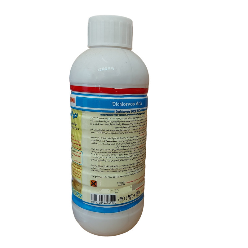 سم حشره کش دی کلرووس آریا مدل 50٪ ددواپ حجم 1 لیتر