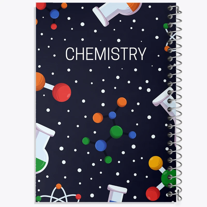 دفتر مشق 50 برگ خندالو طرح شیمی کد N396