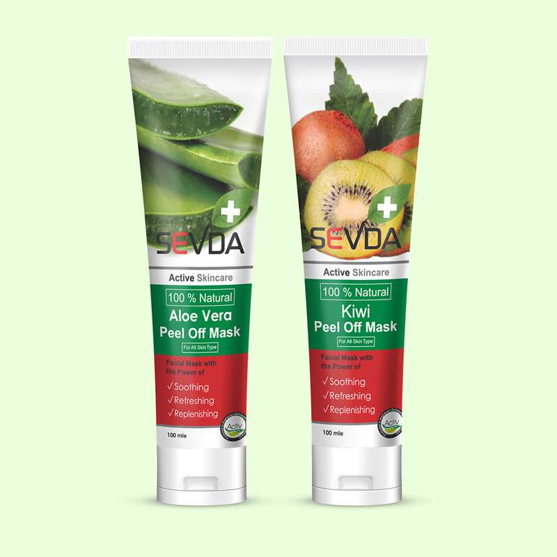 ماسک صورت سودا مدل آلوئه ورا و کیوی حجم 100 میلی لیتر مجموعه 2 عددی ماسک صورت سودا مدل آلوئه ورا و کیوی حجم 100 میلی لیتر مجموعه 2 عددی