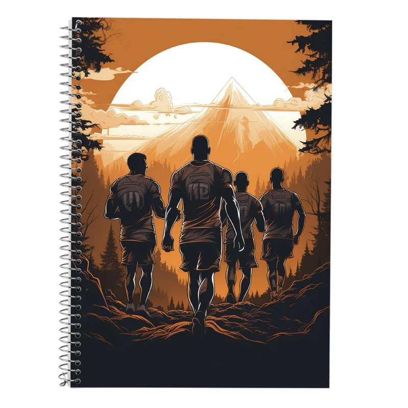 دفتر لغت 50 برگ مدوپد طرح تایتان Titan کد DF11942