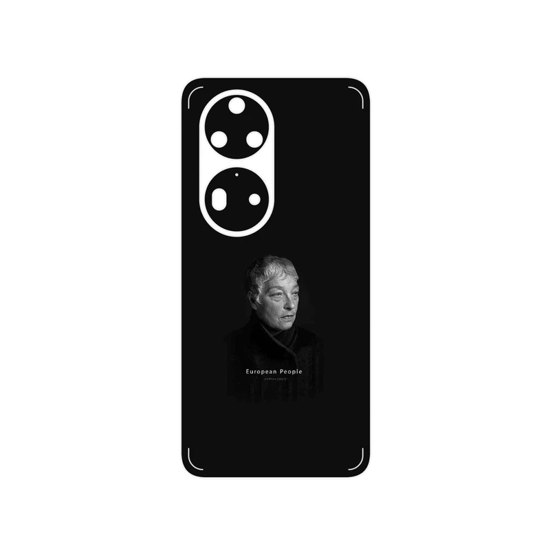 برچسب پوششی ماهوت مدل Portrait of a European Woman مناسب برای گوشی موبایل هوآوی P50 Pro