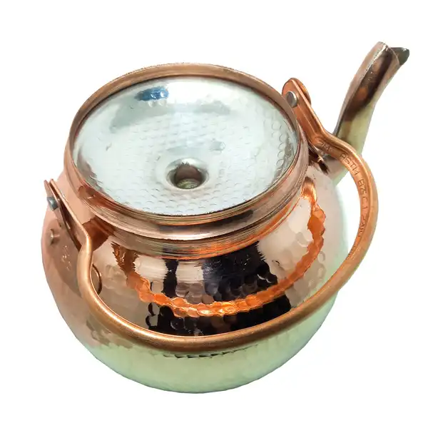 ست کتری و قوری مسی کد 1