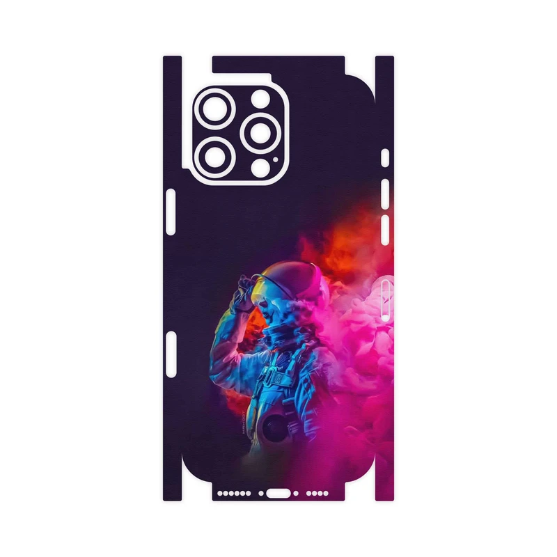 برچسب پوششی ماهوت مدل Smoke Rainbow Digital Art 1-FullSkin مناسب برای گوشی موبایل اپل iPhone 16 Pro Max