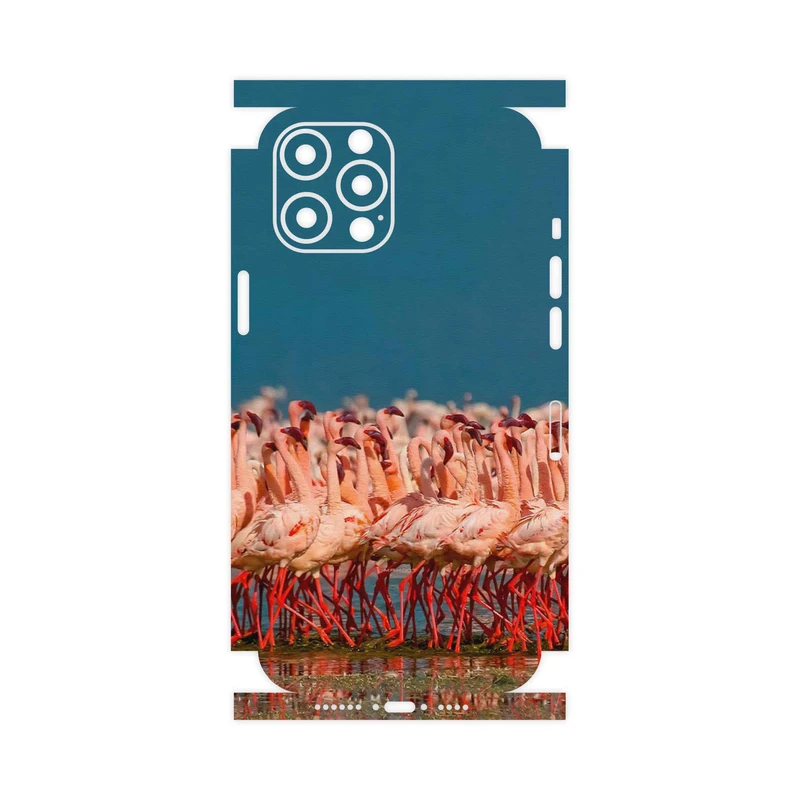 برچسب پوششی ماهوت مدل Flamingo-FullSkin مناسب برای گوشی موبایل اپل iPhone 12 Pro Max