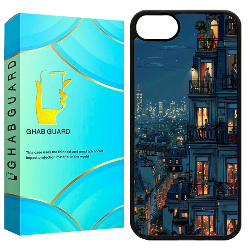 کاور قاب گارد طرح شب مدل G16E مناسب برای گوشی موبایل اپل iPhone 16e
