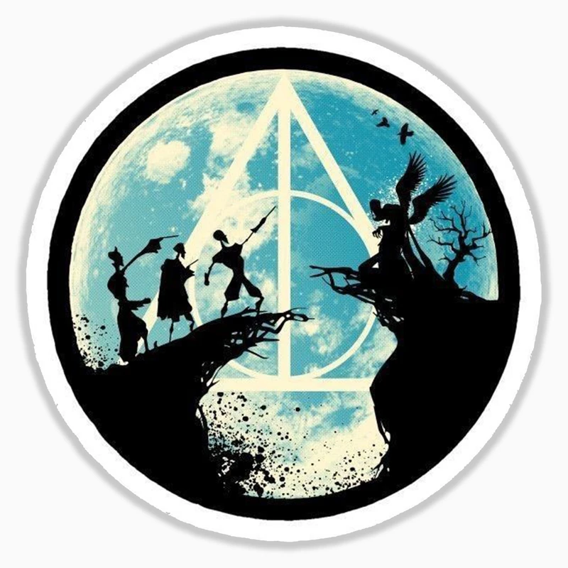 استیکر لپ تاپ و موبایل بووم طرح هری پاتر مدل DH کد 206