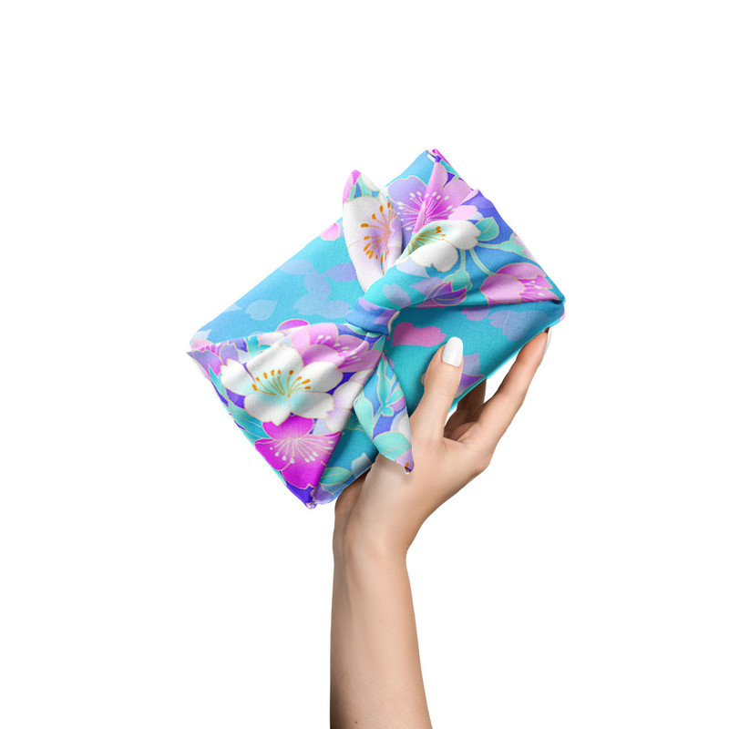 کاغذ کادو ترمه طراحان ایده مدل گل های کد cfp1302