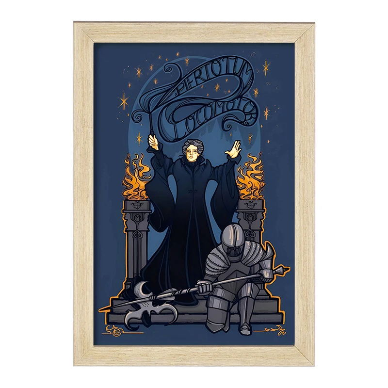 تابلو خندالو مدل هری پاتر (Harry Potter) کد F8645