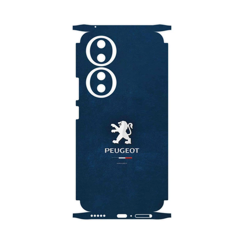 برچسب پوششی ماهوت مدل Peugeot_Logo-FullSkin مناسب برای گوشی موبایل آنر 90