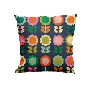 کوسن مدل گل های فانتزی کد DKK628