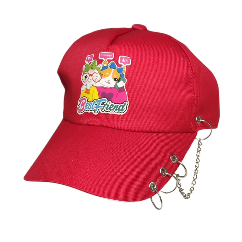 کلاه کپ دخترانه مدل دوست خوب کد 15