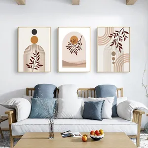 تابلو آتریسا طرح مینیمال مدرن مدل AT00735 مجموعه 3 عددی 