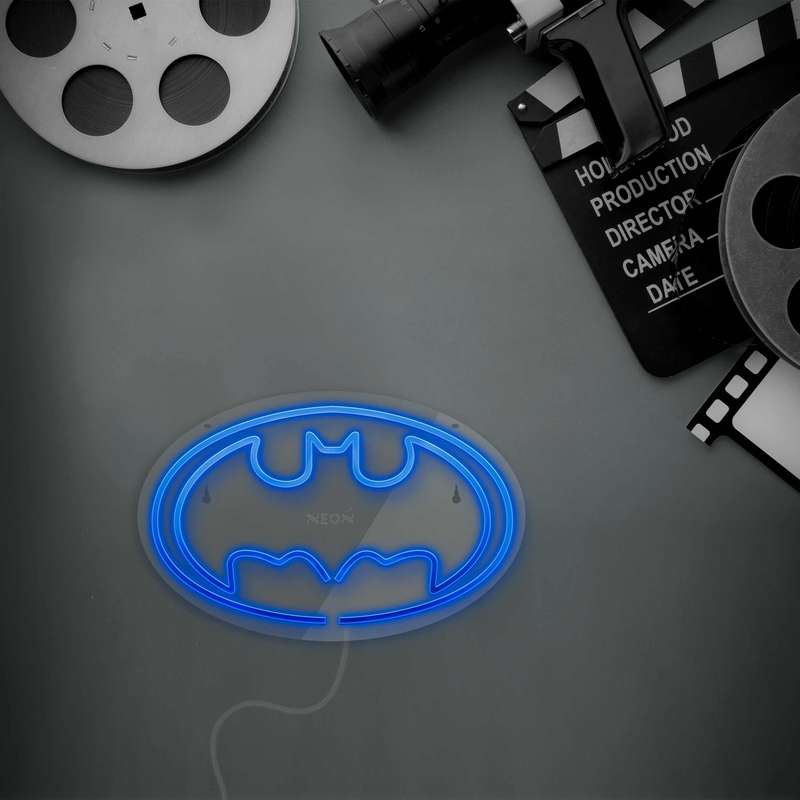 چراغ دیواری نئون دیزاین طرح Batman_BL