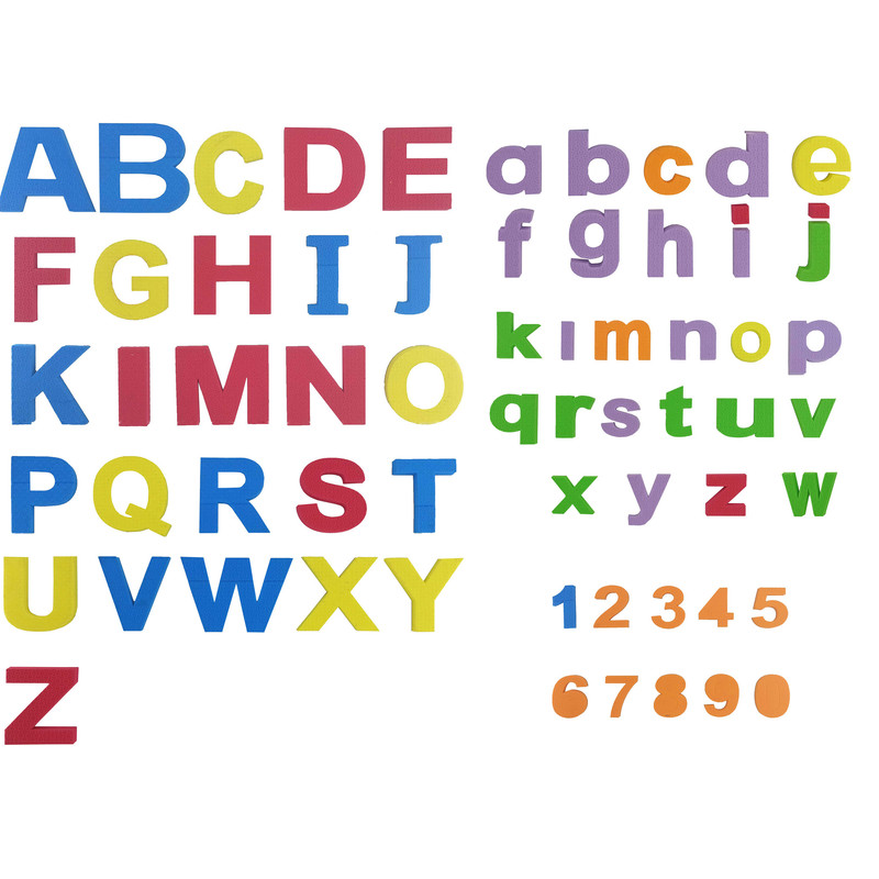 بازی آموزشی الفبای انگلیسی بافوم مدل حروف مغناطیسی انگلیسی کد E01