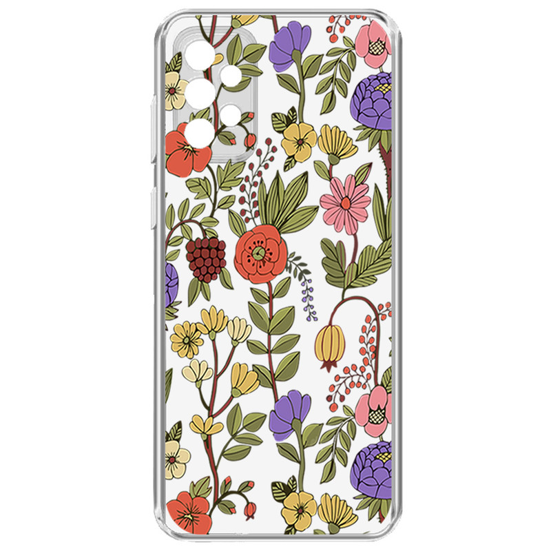 کاور طرح Tiny Flower مناسب برای گوشی موبایل سامسونگ Galaxy A53