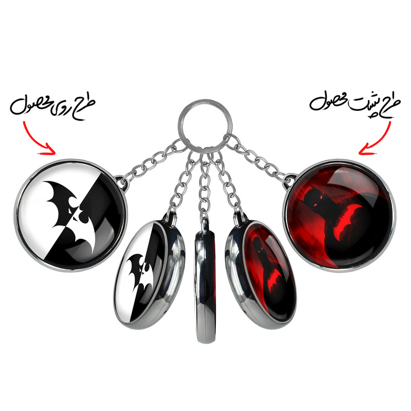 جاکلیدی خندالو طرح بتمن Batman مدل دوطرفه کد 2581125805 جاکلیدی خندالو طرح بتمن Batman مدل دوطرفه کد 2581125805