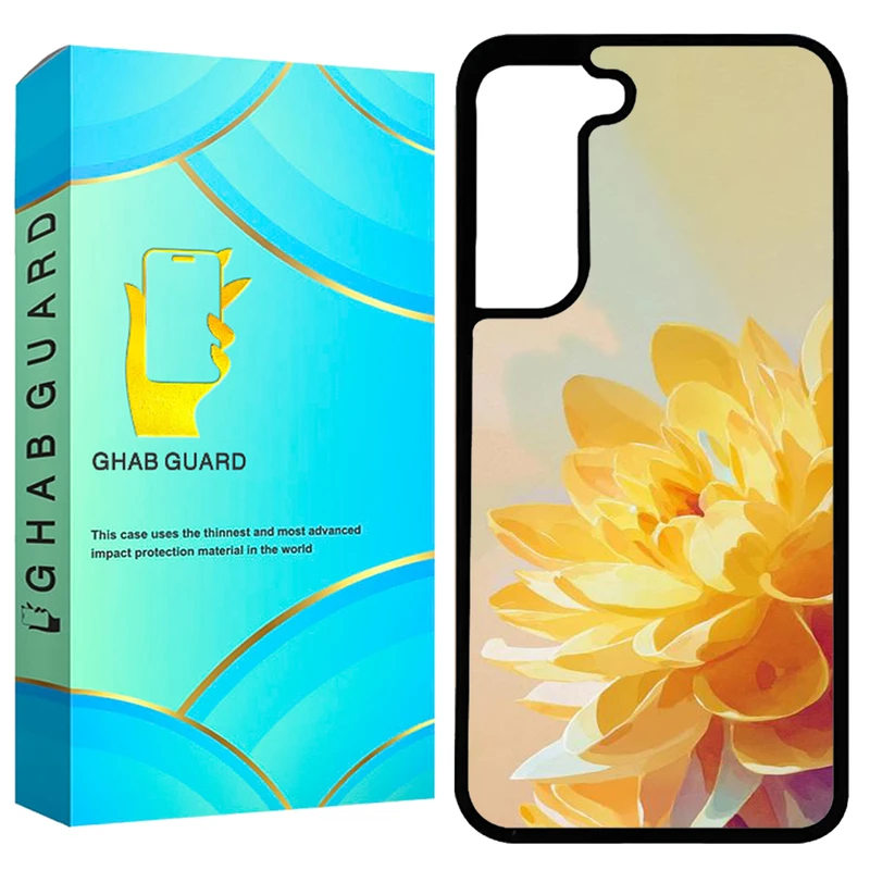 کاور قاب گارد طرح گل مدل GCHPA21F مناسب برای گوشی موبایل سامسونگ Galaxy S21 FE 5G