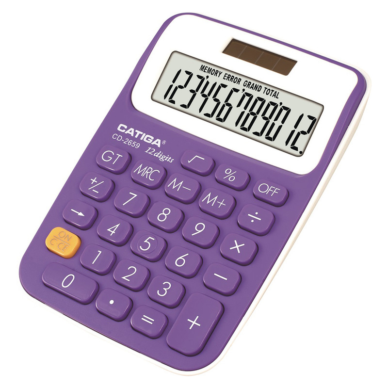 ماشین حساب کاتیگا مدل CD-2659 کد F2021 2