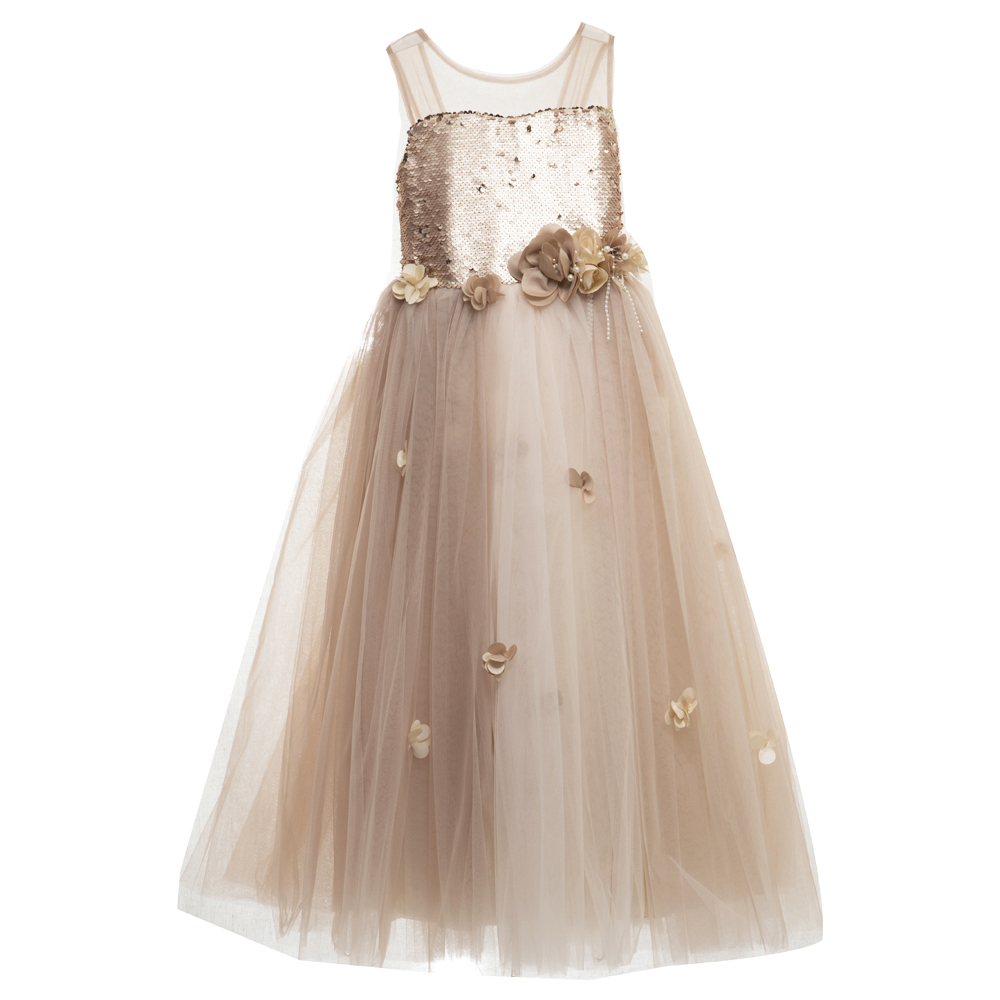 پیراهن دخترانه مدل Princess Style کد 393